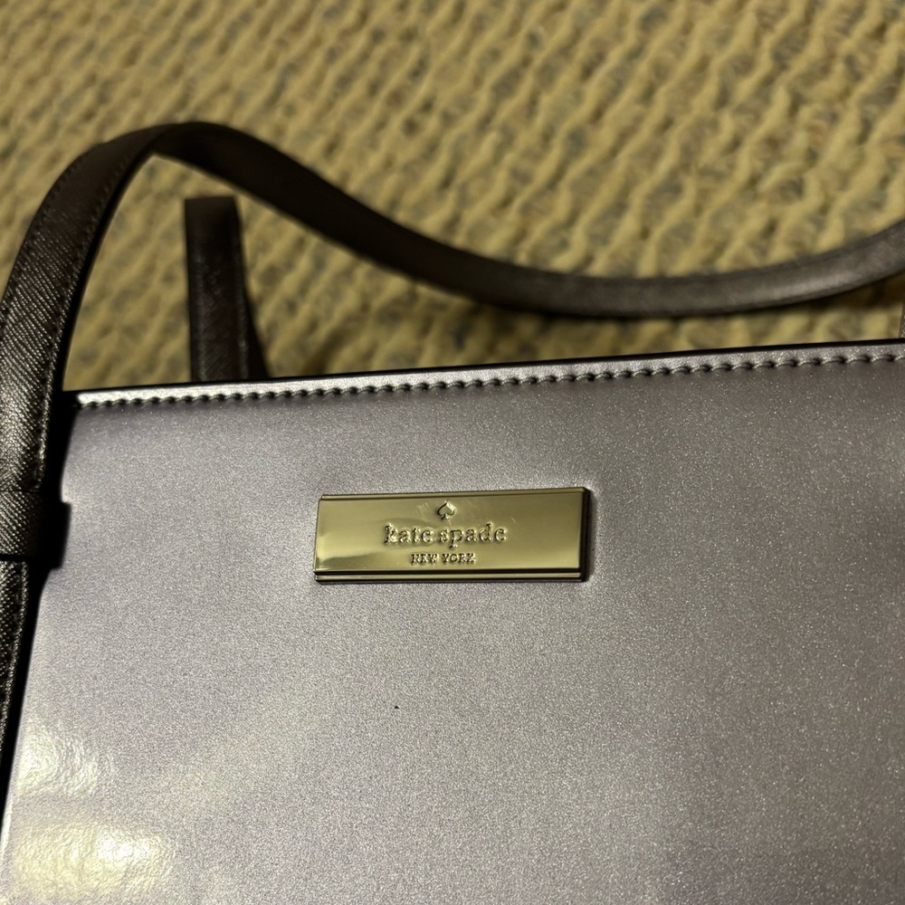 Kate Spade Glittery Purple Shoulder Bag - Picture 2 of 6